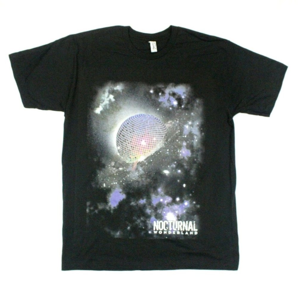 Insomniac Nocturnal Wonderland Disco Planet Tee M